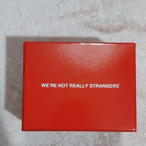 We're Not Really Strangers